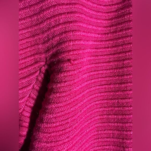 Talbots cranberry red wool blend coat jacket size 12 - Picture 5 of 6